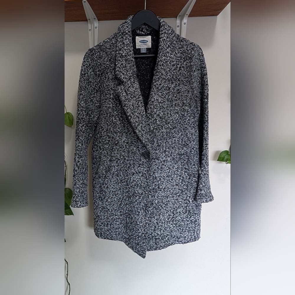 Old Navy Grey/Black Coat